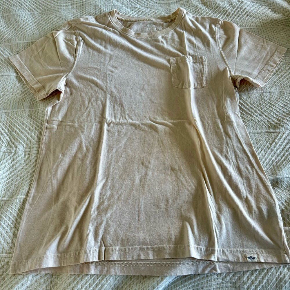 Eight Bells Light Pink Short Sleeve Shirt